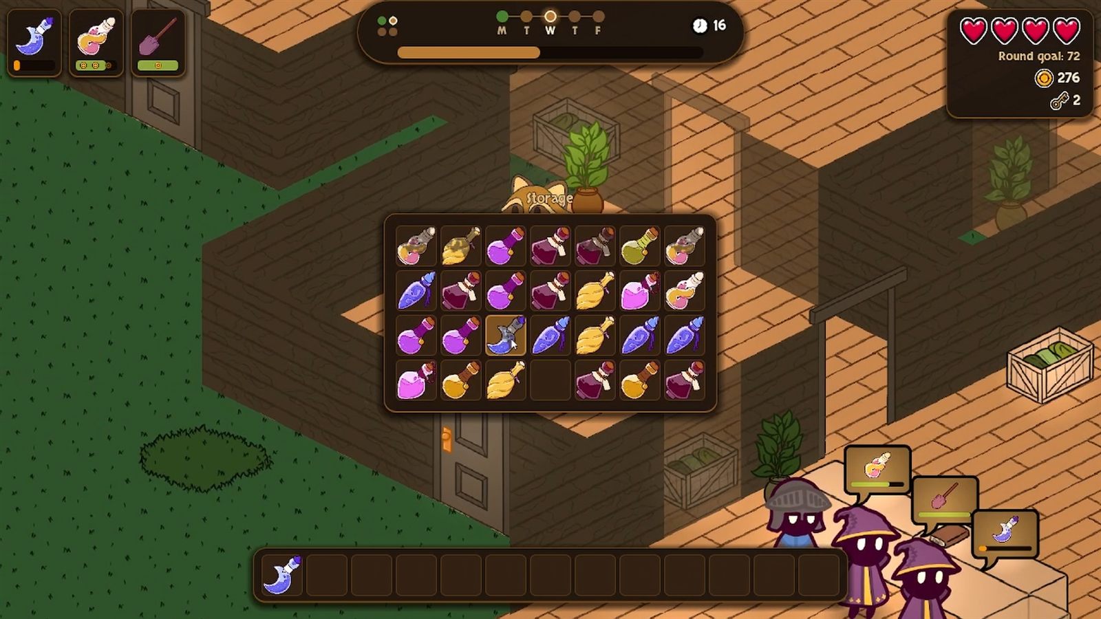 The storage grid — sort the chaos your way